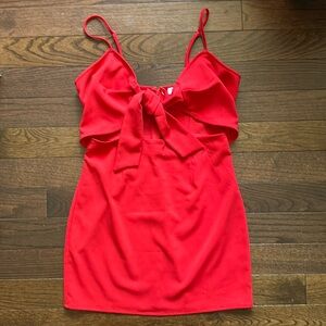 Tobi red dress